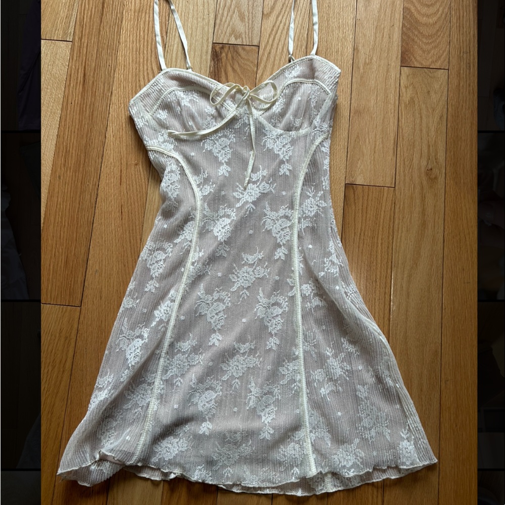 Emory Park Lace Mini Dress